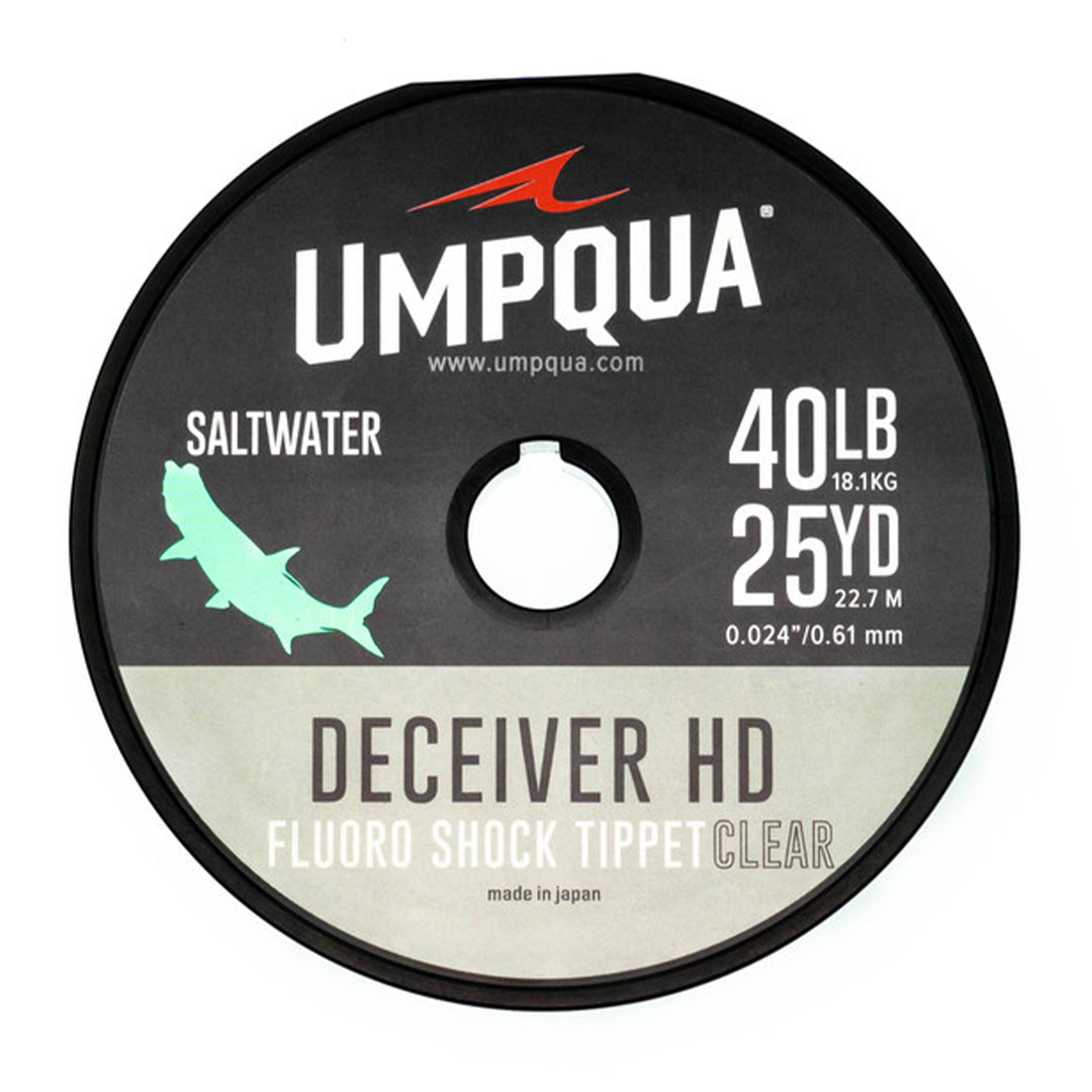 Umpqua Deceiver HD Saltwater Shock Tippet Clear - 25yds