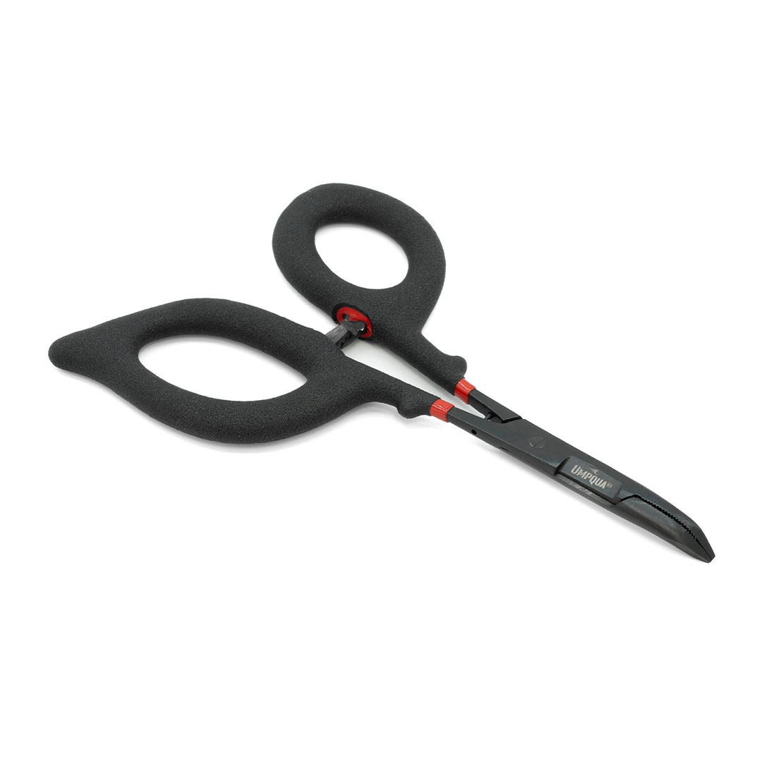 Umpqua Rivergrip Precision Series Scissor/Forcep 6" Curved Black