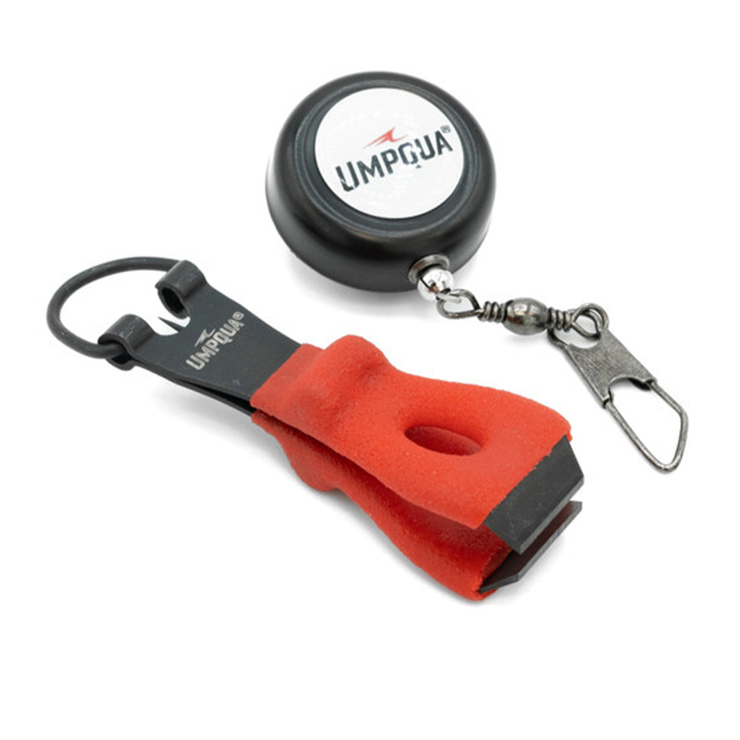Umpqua Rivergrip Precision Series Zinger/Nipper Forcep Combo Red