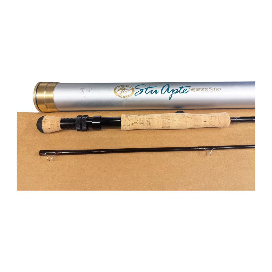 angler fly fishing rod Used Stu Apte Signature Series 9WT - 9'0"
