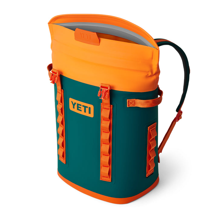 YETI Hopper Backpack M20 Teal/Orange - Madison River Fishing Company
