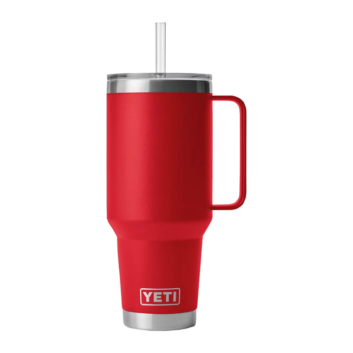 YETI Rambler 42 oz Straw Mug Rescue Red - Madison River Fishing Company