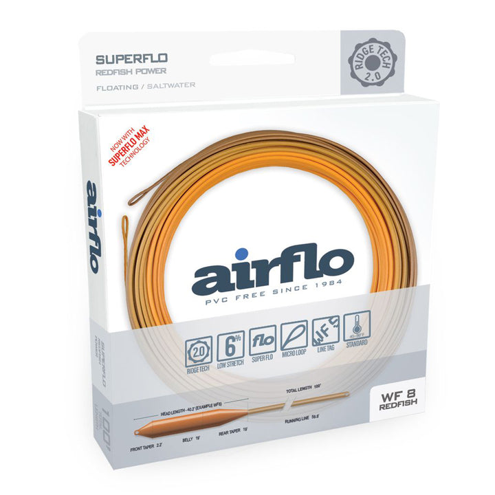 AirFlo Ridge 2.0 Redfish Power Floating Fly Line - Madison River Fishing Company