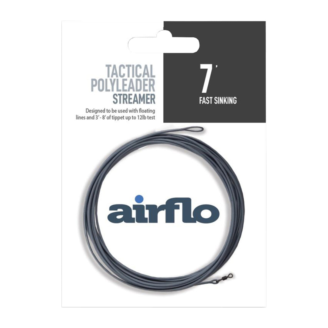 AirFlo Tactical Polyleader Streamer Fast Sink - 7' - Madison River Fishing Company