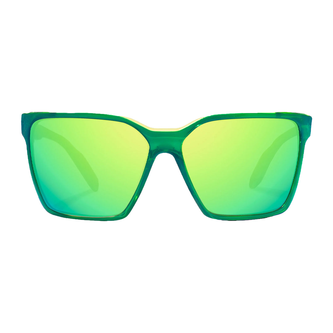 Bajio Eldora Sunglasses Green Glass Gloss Green Mirror - Madison River Fishing Company