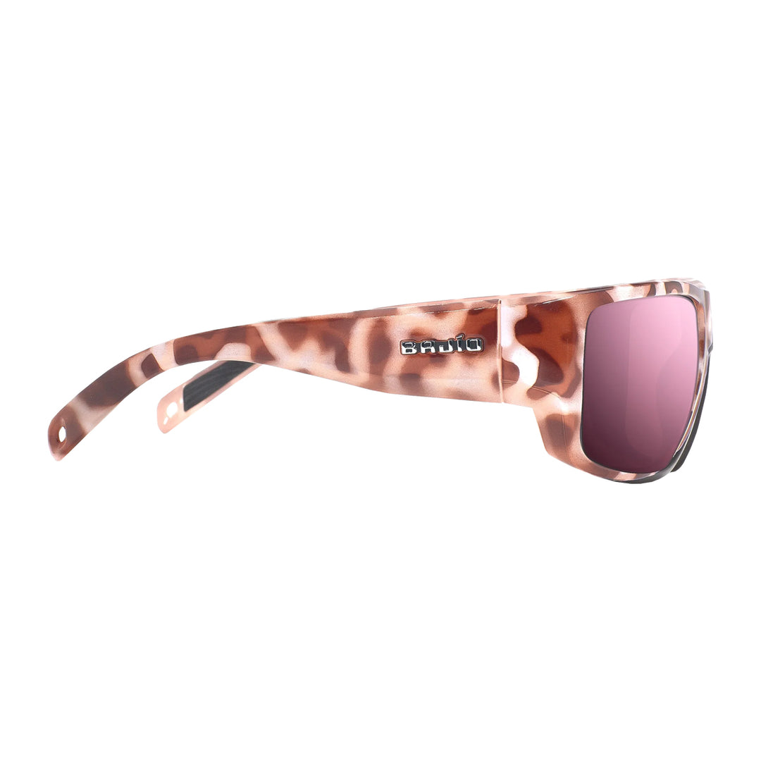 Bajio Piedra Sunglasses Lavendar Crab Gloss Rose Mirror - Madison River Fishing Company