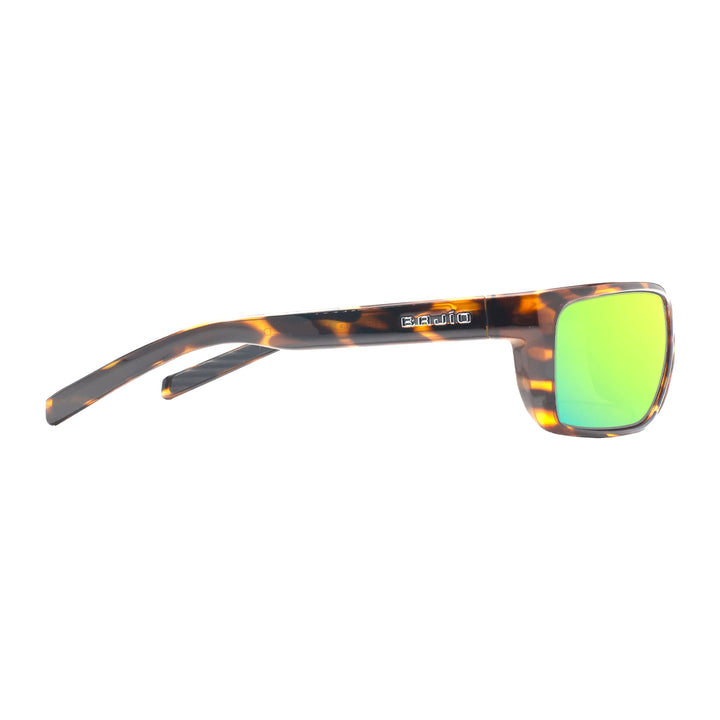 Bajio Sigs Sunglasses Brown Tortoise Gloss Green Mirror - Madison River Fishing Company
