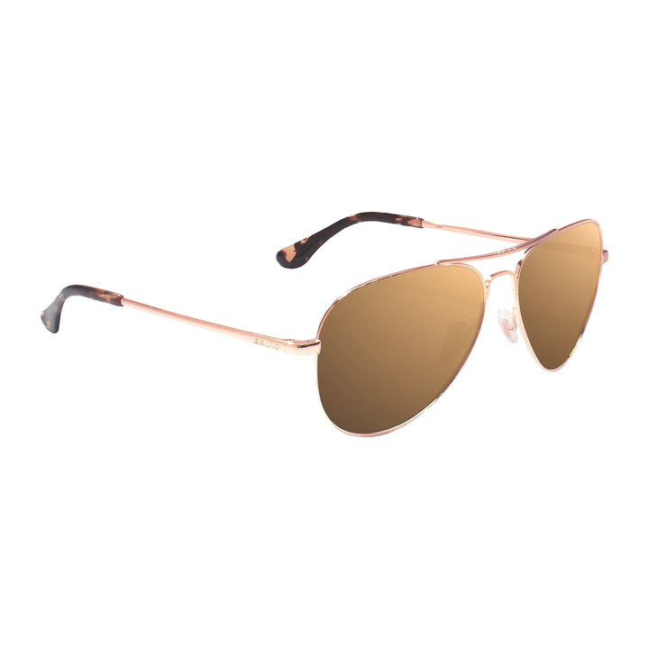 Bajio Soldado Sunglasses Rose Gold Satin Copper - Madison River Fishing Company