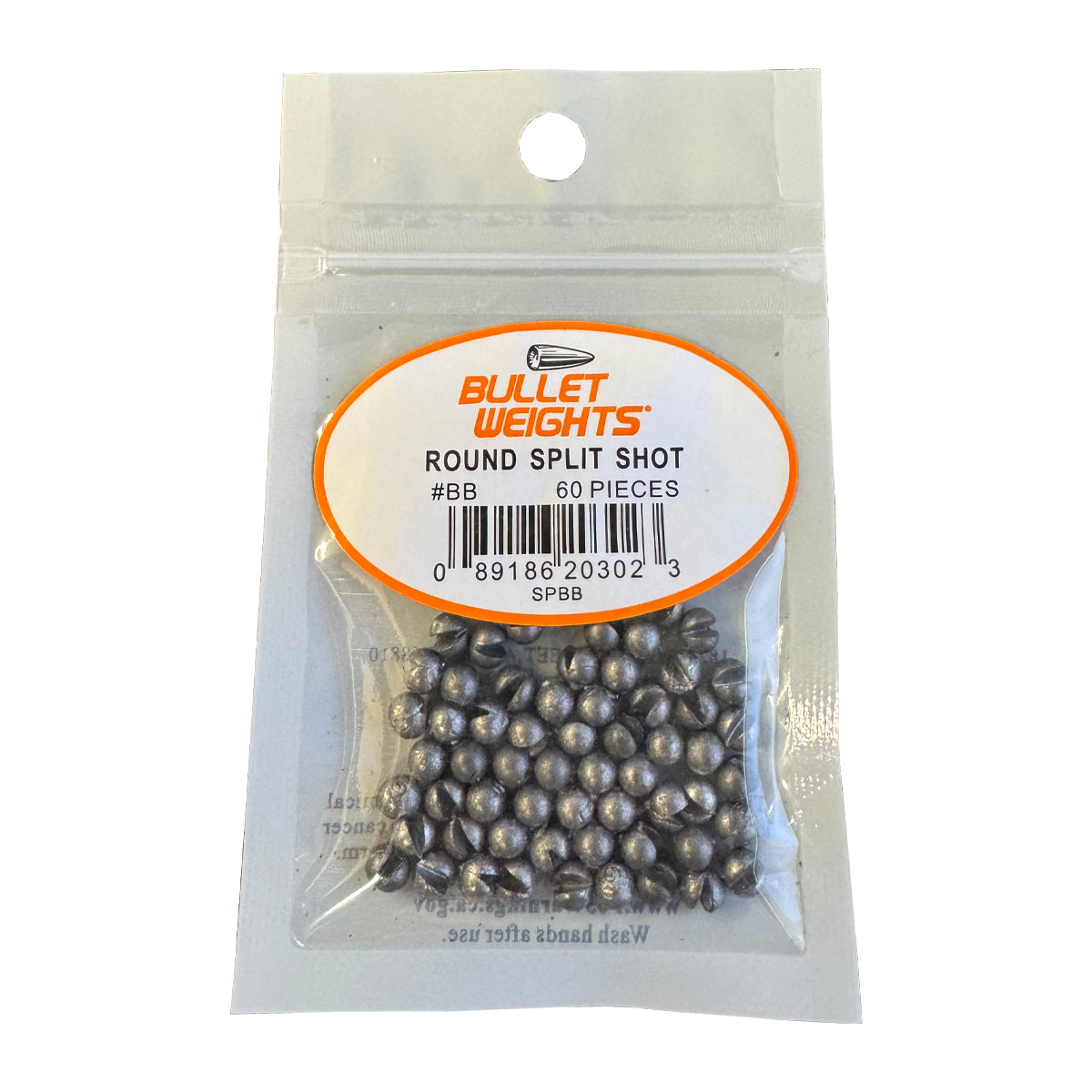 Bullet Weight Round Split Shot – Madison River Fishing Company