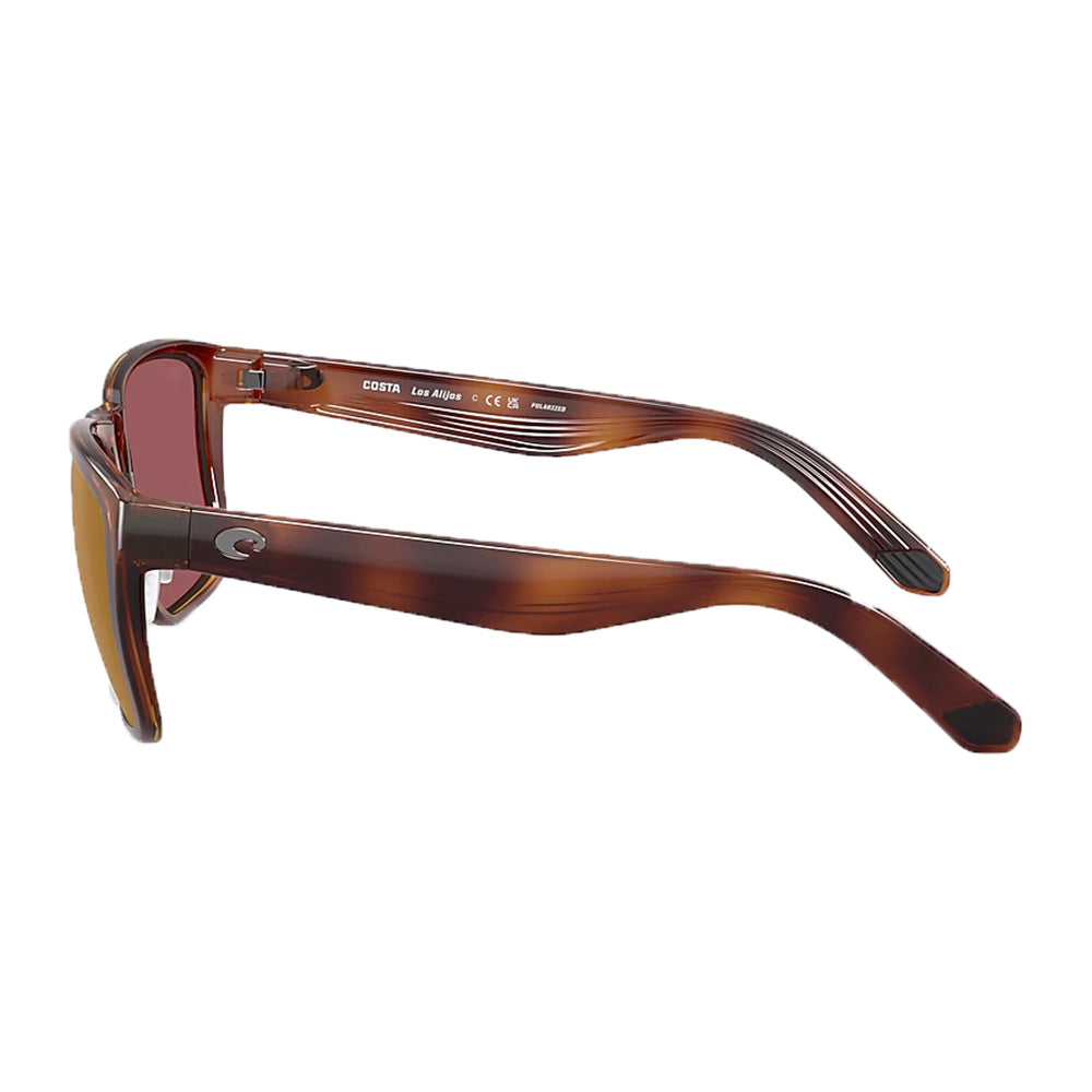Costa Los Alijos Sunglasses Tortoise Gold Mirror 580G