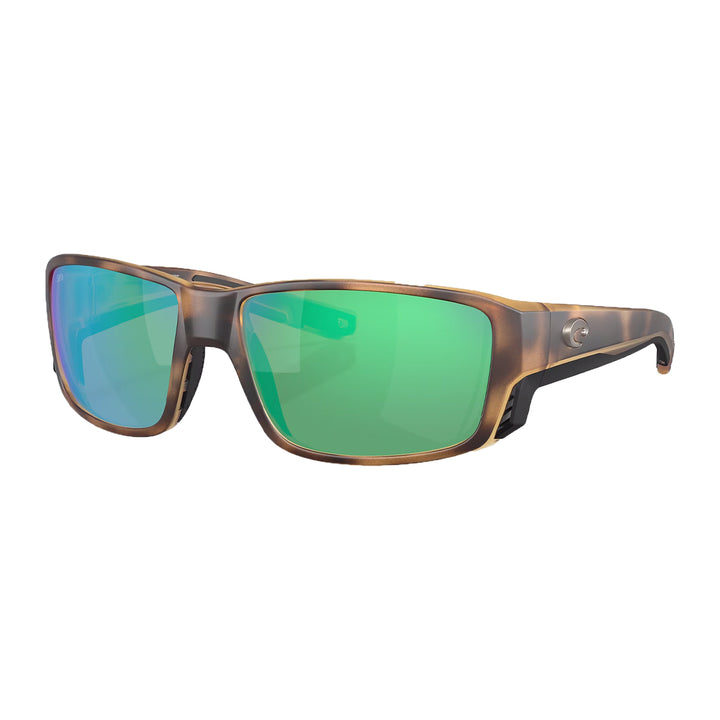 Costa Tuna Alley Pro Sunglasses Matte Tortoise Green Mirror 580G - Madison River Fishing Company