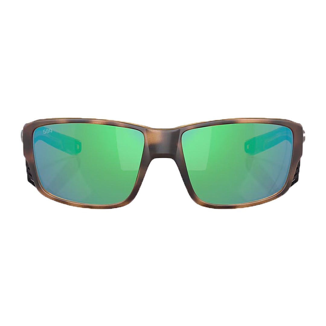 Costa Tuna Alley Pro Sunglasses Matte Tortoise Green Mirror 580G - Madison River Fishing Company