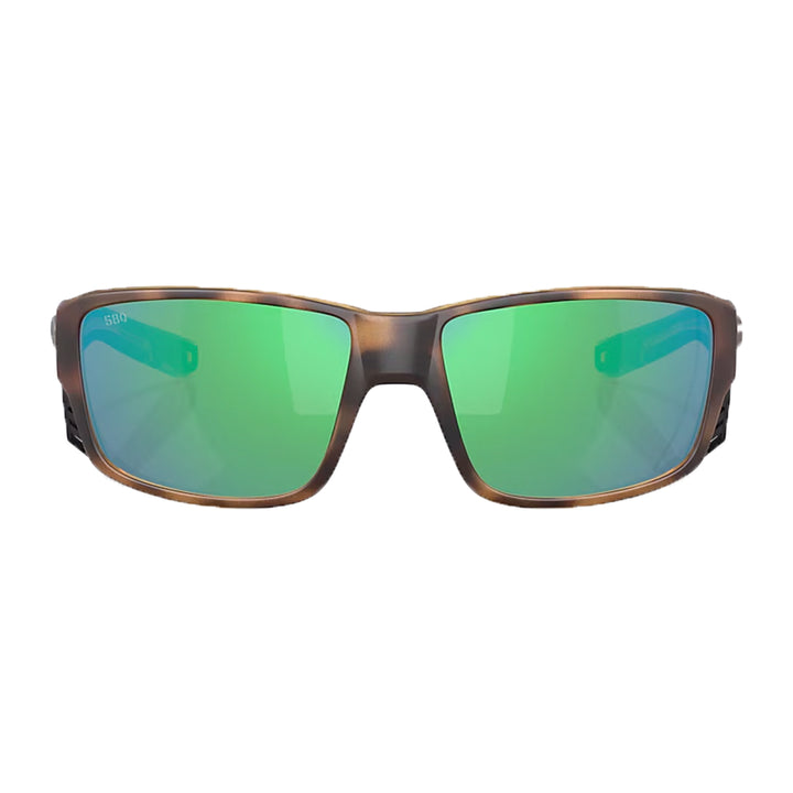 Costa Tuna Alley Pro Sunglasses Matte Tortoise Green Mirror 580G - Madison River Fishing Company
