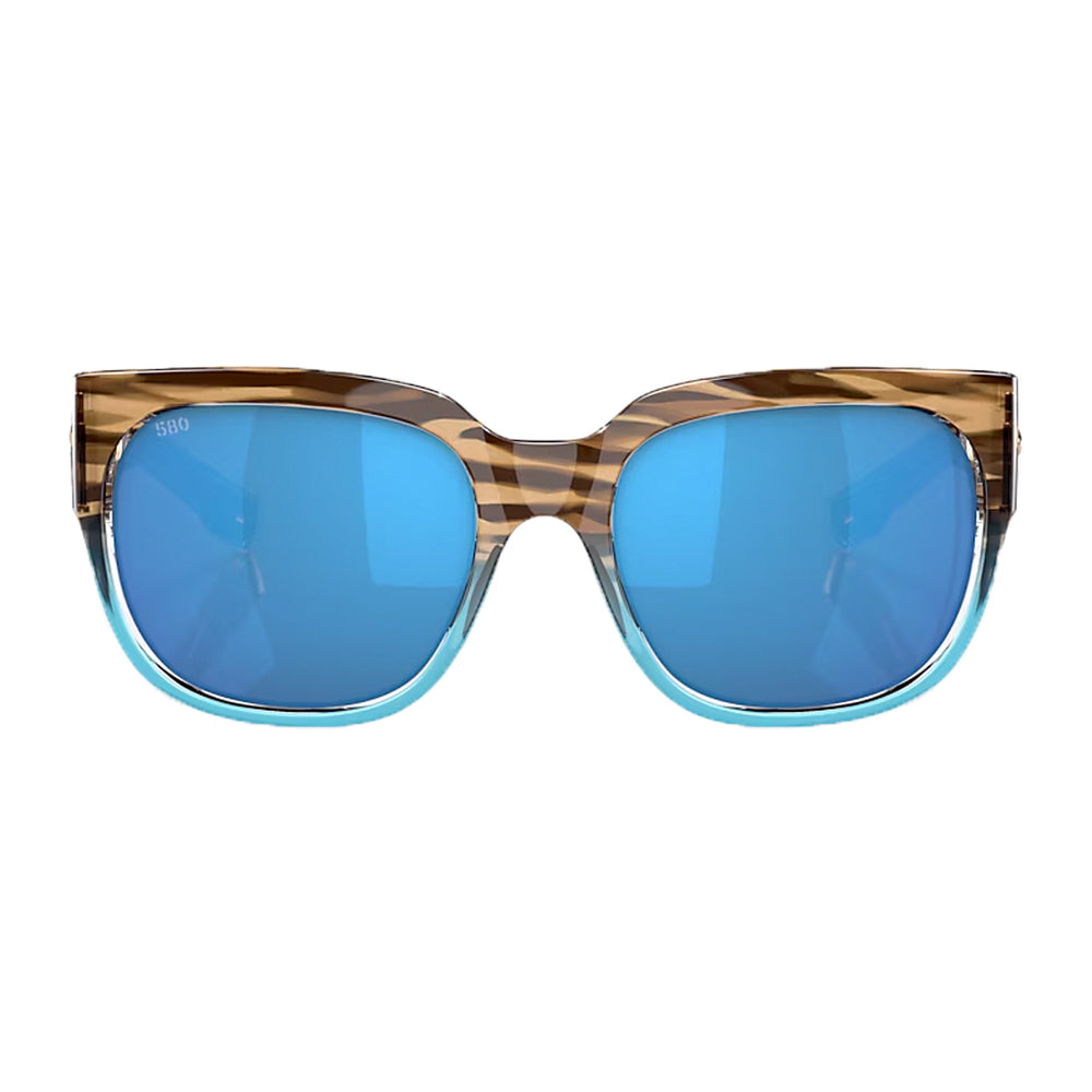 Costa Waterwoman Sunglasses Shiny Wahoo Blue Mirror 580G