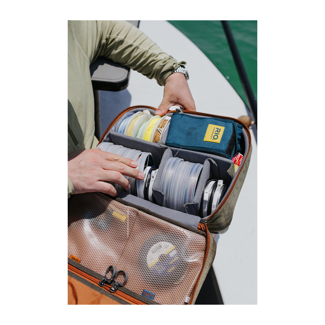 best large saltwater reel case Long Range Bag Size L is 7+ and for two Fishpond Ripple Reel Case (Medium,