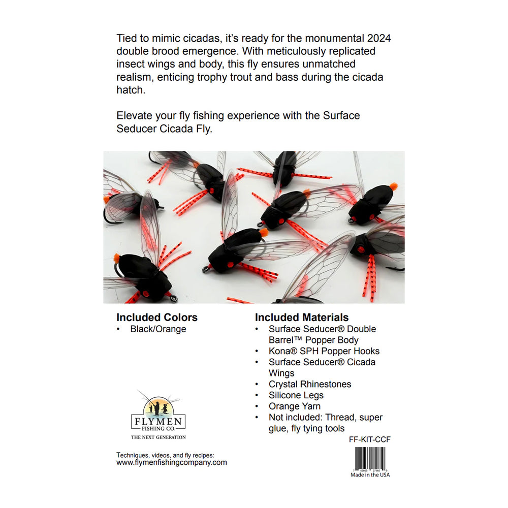 FlyMen Fly Tying Kit - Cicada