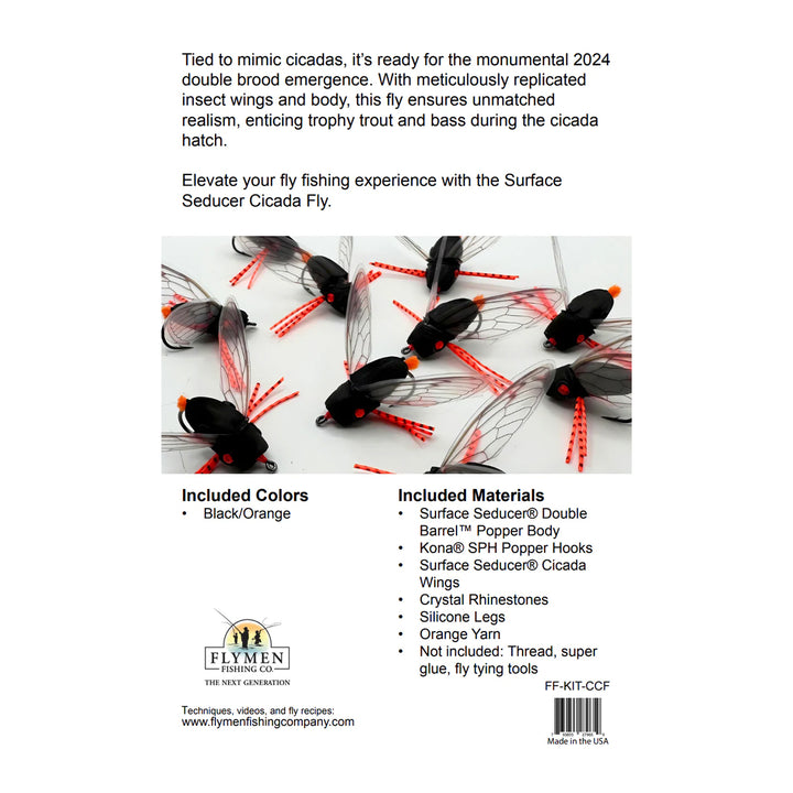 FlyMen Fly Tying Kit - Cicada