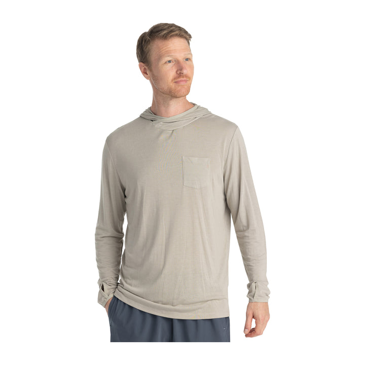 Free Fly Bamboo Lightweight Hoodie Sandstone - Madison River Fishing Company