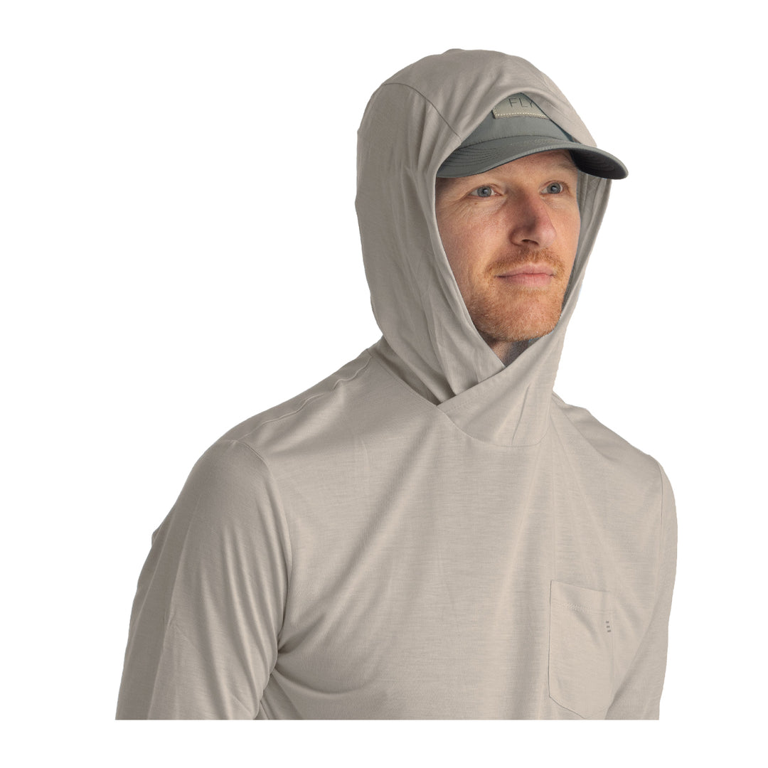 Free Fly Bamboo Lightweight Hoodie Sandstone - Madison River Fishing Company