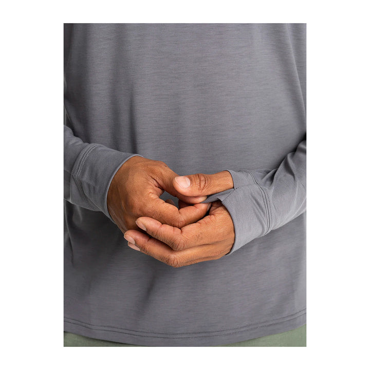 Free Fly Elevate Lightweight Hoodie Smoke - Madison River Fishing Company