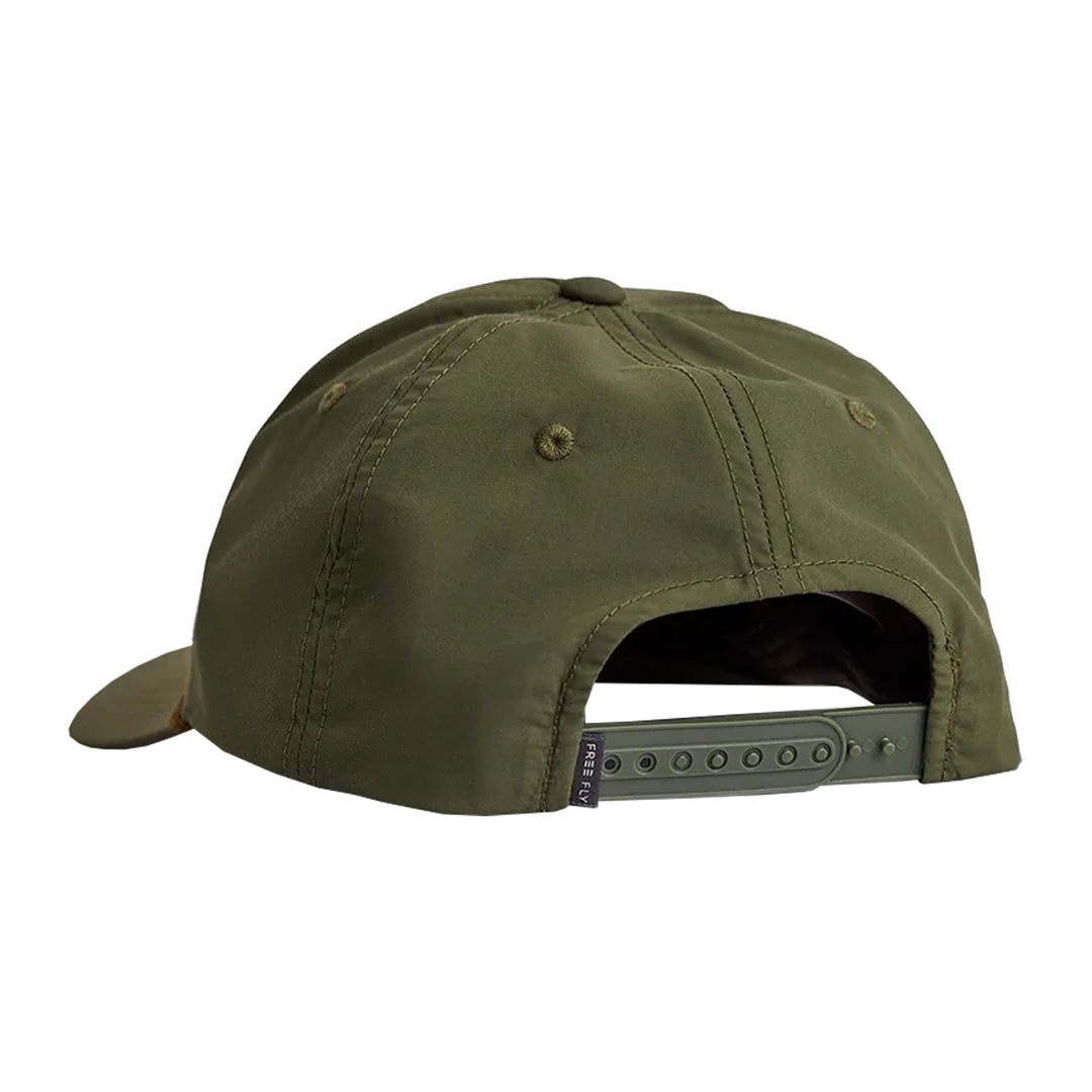 Free Fly Wave 5-Panel Hat Dark Olive - Madison River Fishing Company