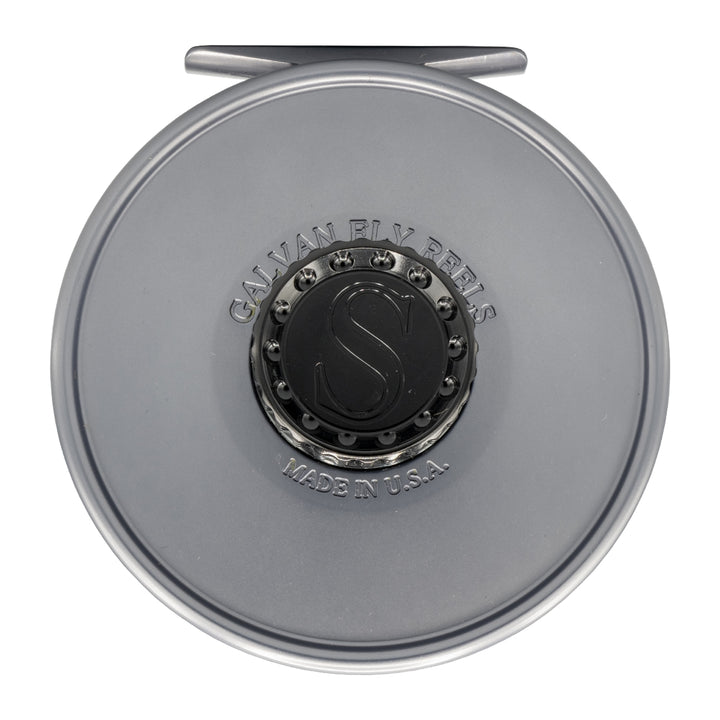 Galvan Swing Reel Gunmetal Grey/Black - Madison River Fishing Company