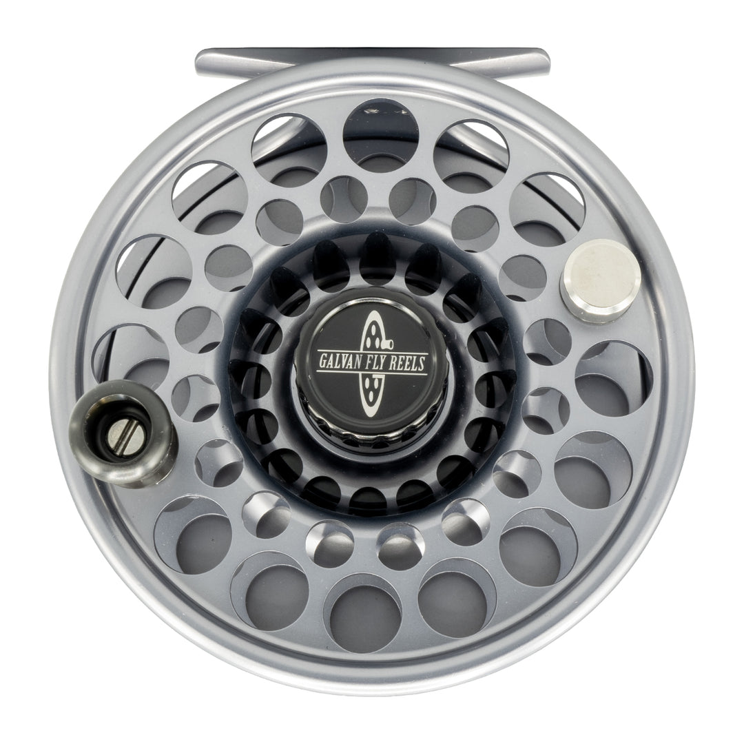 Galvan Swing Reel Gunmetal Grey/Black - Madison River Fishing Company