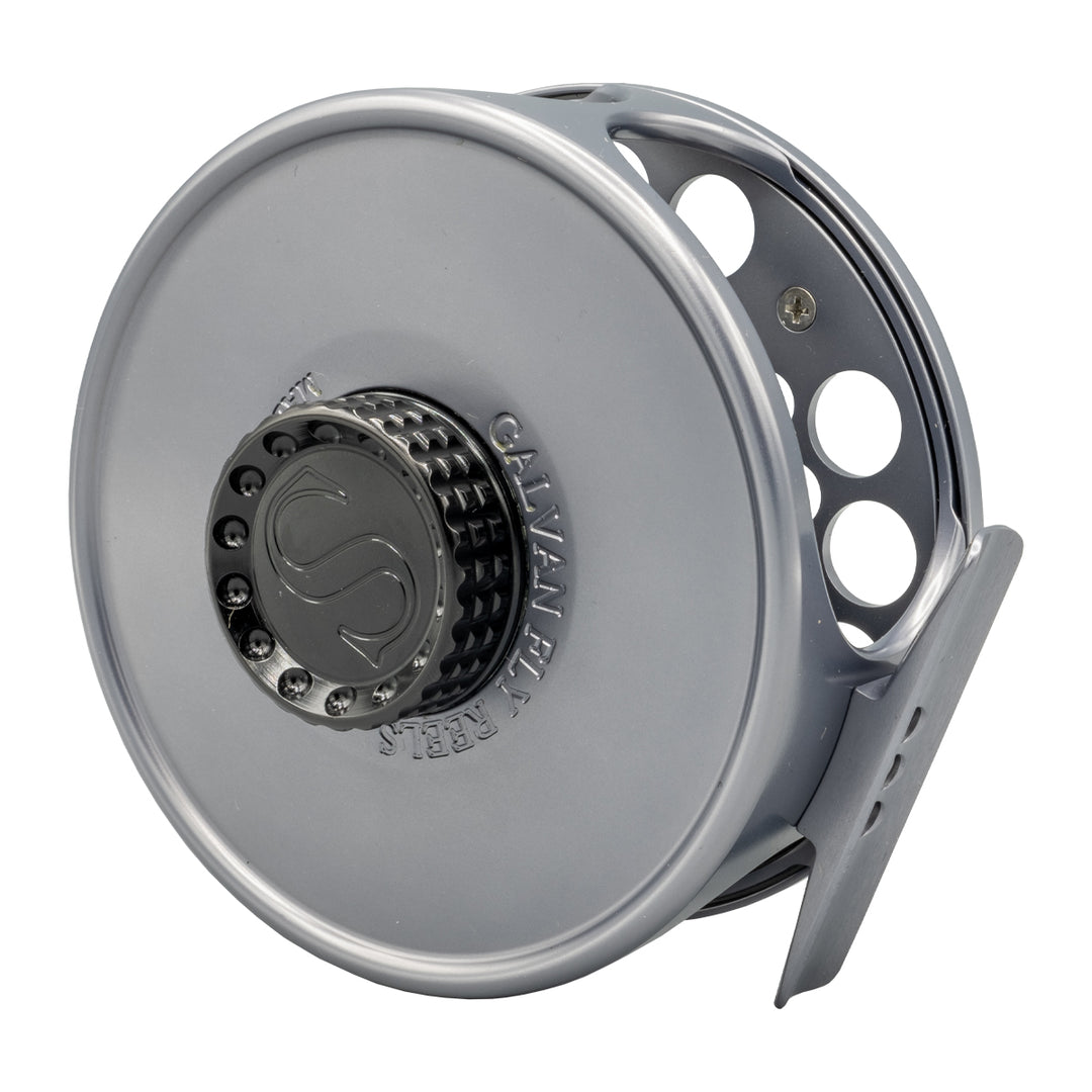 Galvan Swing Reel Gunmetal Grey/Black - Madison River Fishing Company