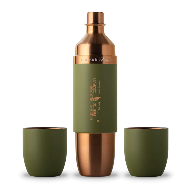 High Camp Flasks MRFC Logo Parkside Flask (750ml) Sage