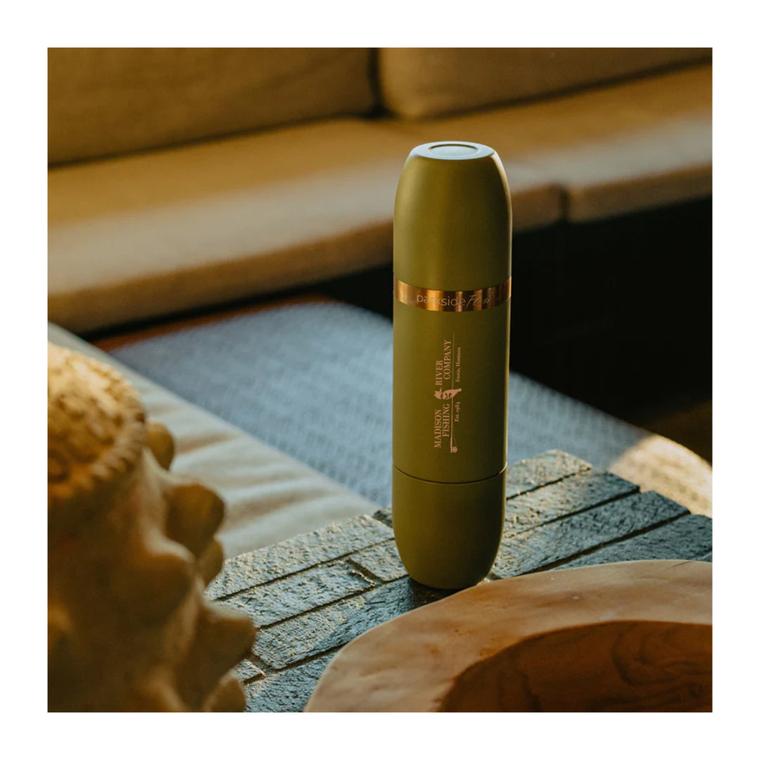 High Camp Flasks MRFC Logo Parkside Flask (750ml) Sage