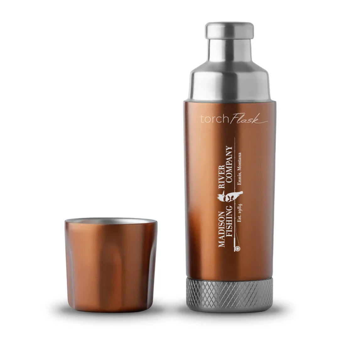 High Camp Flasks MRFC Logo Torch Flask (9oz.) Copper