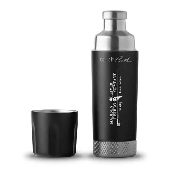 High Camp Flasks MRFC Logo Torch Flask (9oz.) Onyx