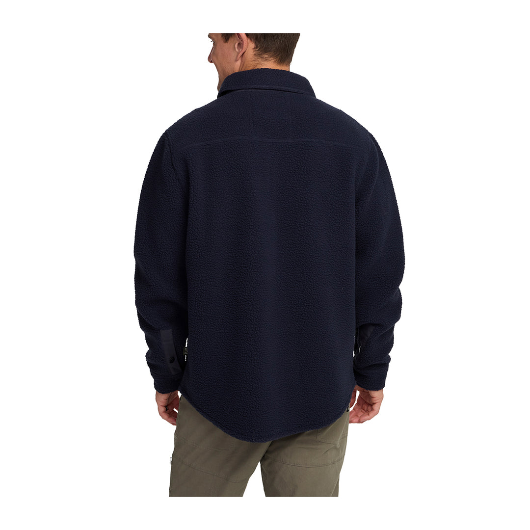 Howler Bros Allegheny Fleece Overshirt Dark Indigo - Madison River Fishing Company