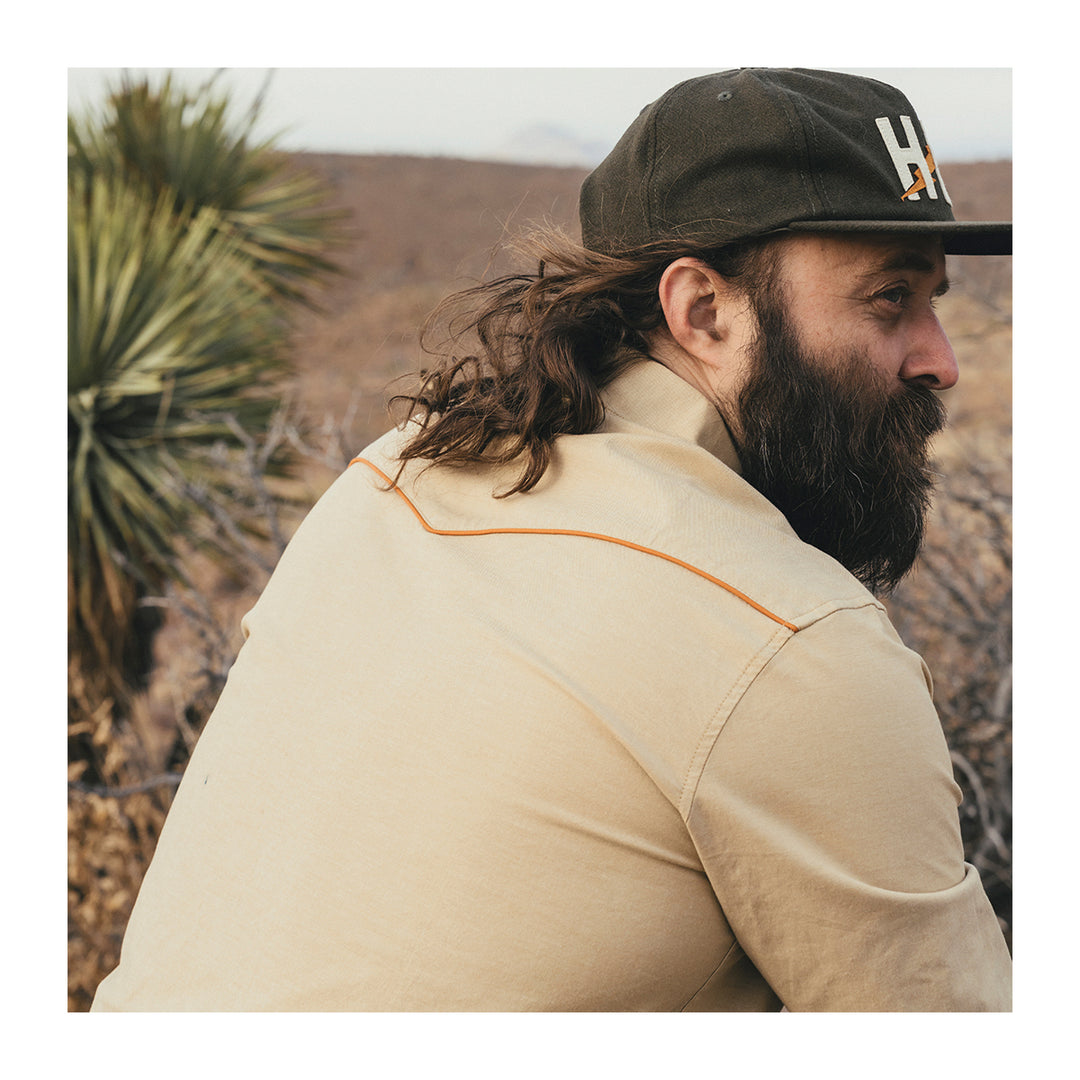 Howler Bros Crosscut Deluxe Longsleeve El Sol : Gold - Madison River Fishing Company