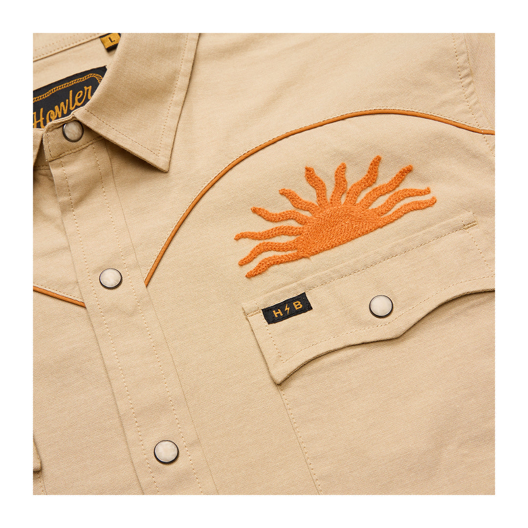 Howler Bros Crosscut Deluxe Longsleeve El Sol : Gold - Madison River Fishing Company