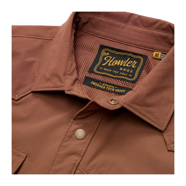 Howler Bros Emerger Tech Longsleeve Mink Brown - Madison River Fishing Company