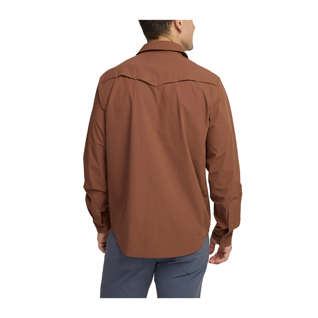 Howler Bros Emerger Tech Longsleeve Mink Brown - Madison River Fishing Company