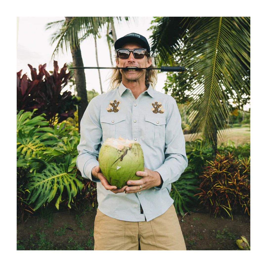 Howler Bros Gaucho Snapshirt Prickly Pears - Madison River Fishing Company