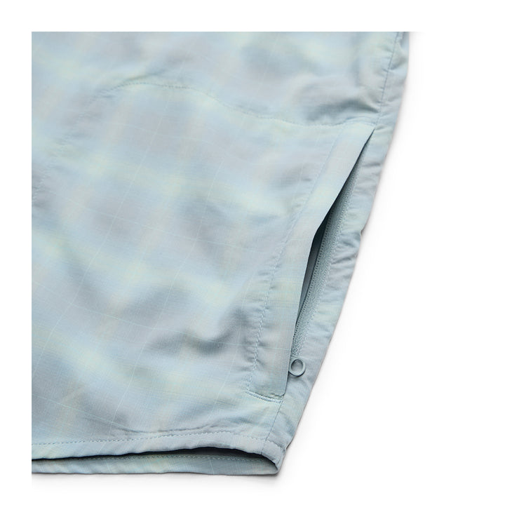 Howler Bros H Bar B Tech Longsleeve Kent Plaid : Iron Blue - Madison River Fishing Company