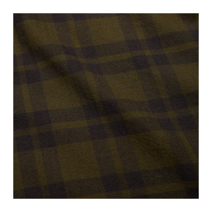 Howler Bros La Grange Lightweight Flannel Cohen Plaid : Dark Olive - Madison River Fishing Company