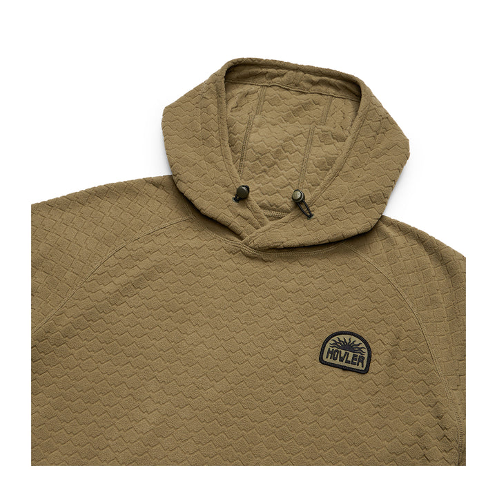 Howler Bros Palo Duro Fleece Hoodie Mountain Grid : Fatigue - Madison River Fishing Company