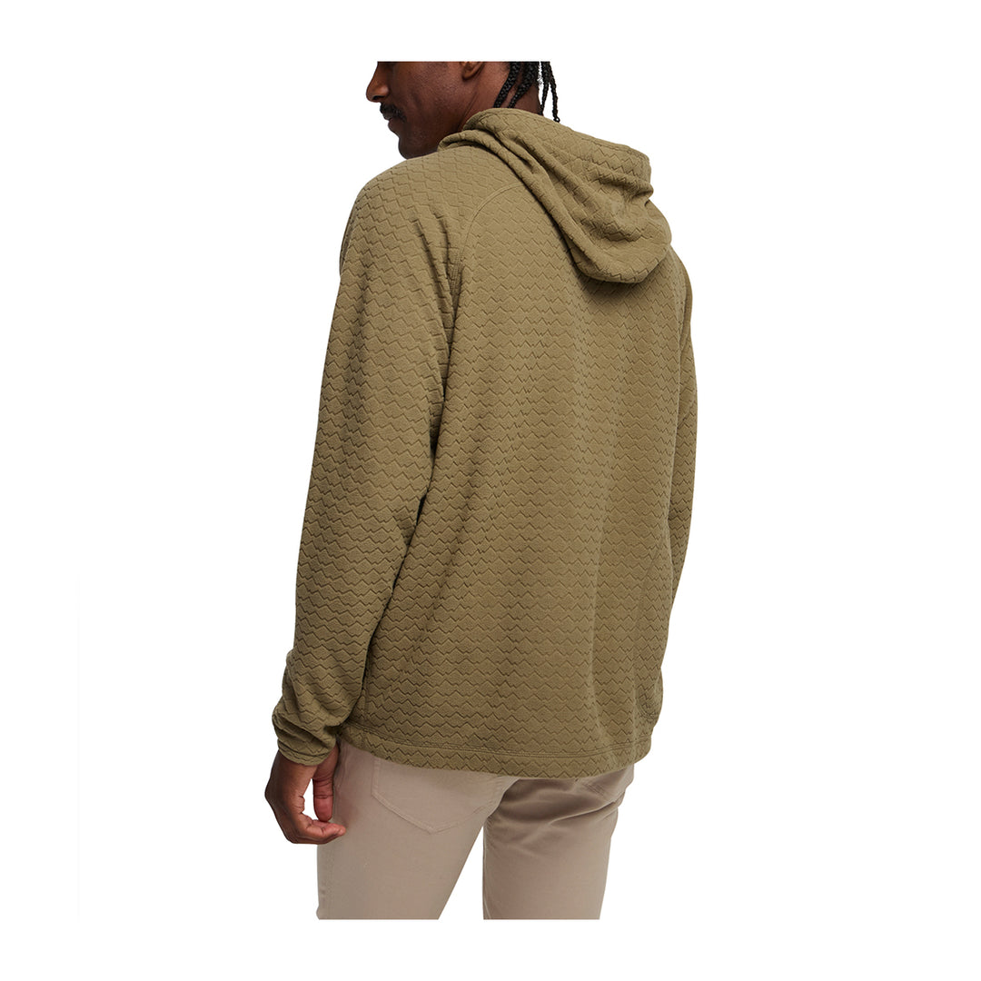 Howler Bros Palo Duro Fleece Hoodie Mountain Grid : Fatigue - Madison River Fishing Company