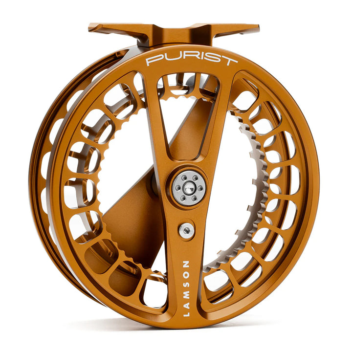 Lamson Purist II Reel -3+ Whiskey - Madison River Fishing Company