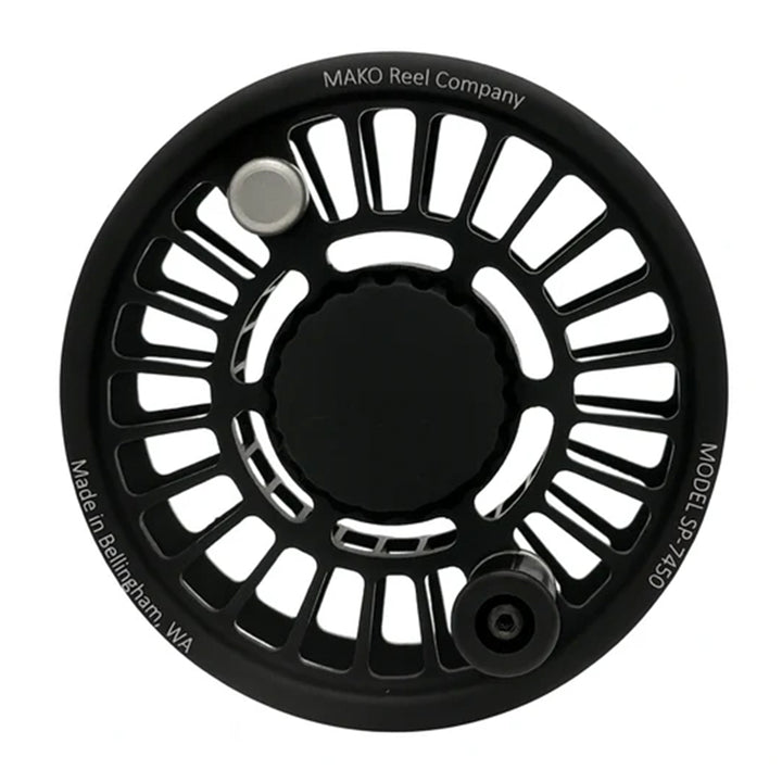 MAKO 7450 Trout Fly Reel Black Right Hand