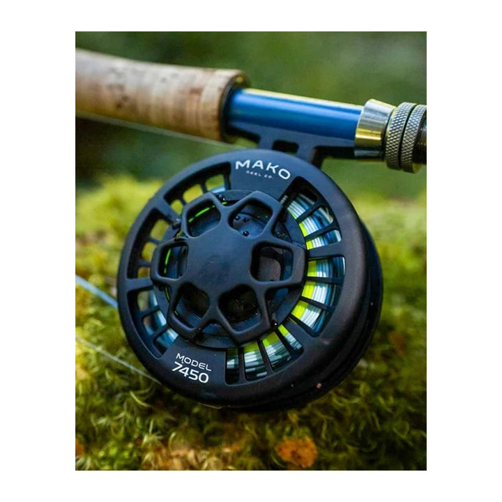 MAKO 7450 Trout Fly Reel Black Right Hand