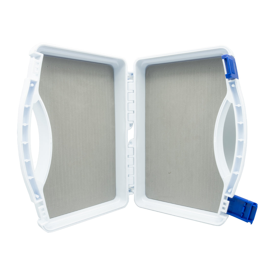 MRFC Logo Depth XL Streamer Box White - Madison River Fishing Company