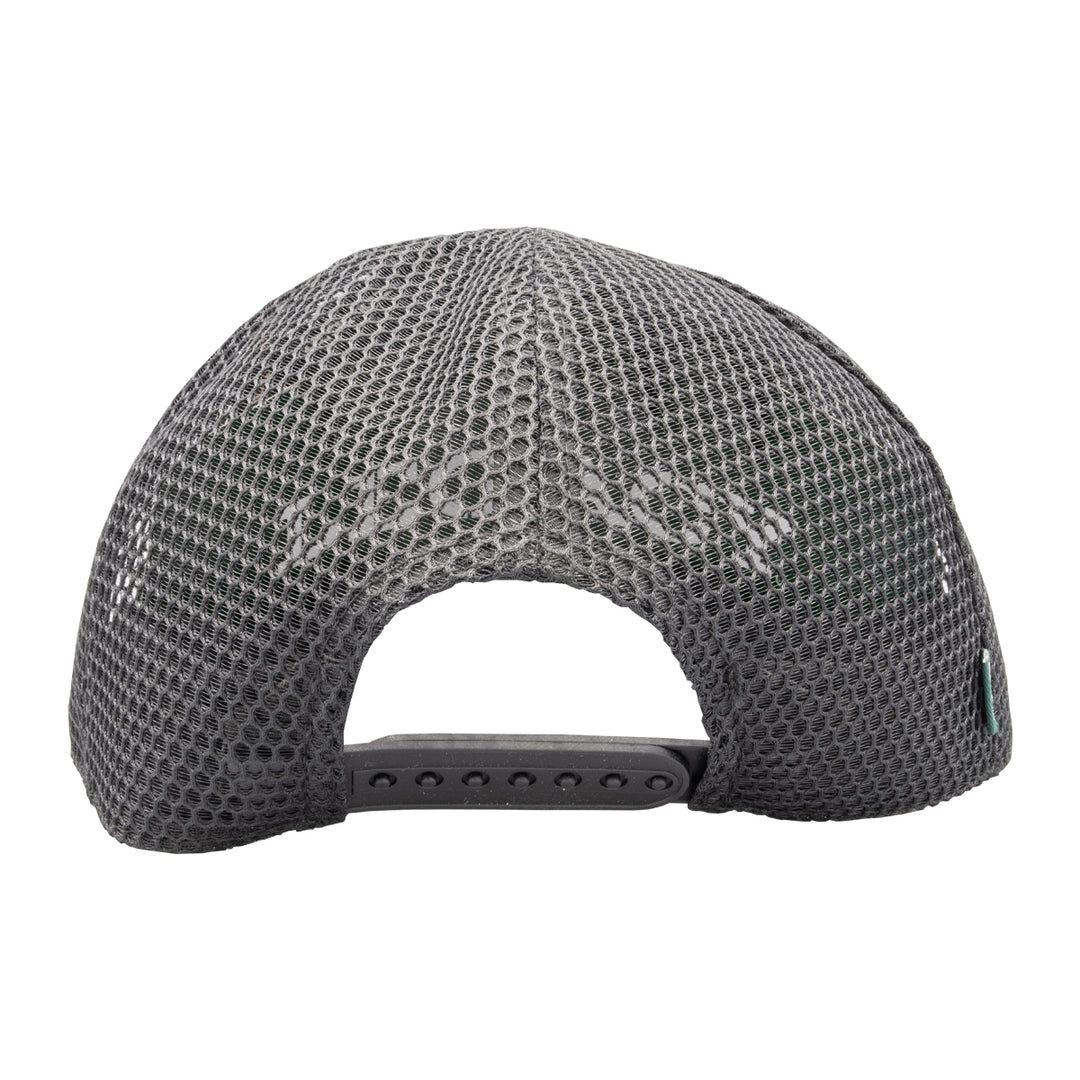 MRFC Logo Front 9 Trucker Black - Madison River Fishing Company