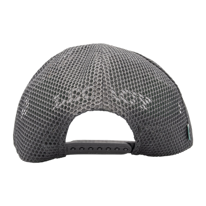 MRFC Logo Front 9 Trucker Black - Madison River Fishing Company