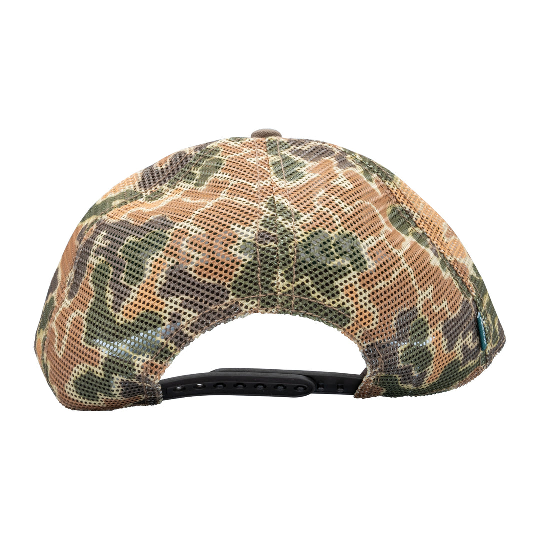 MRFC Logo Meshy Hat Duck Camo - Madison River Fishing Company