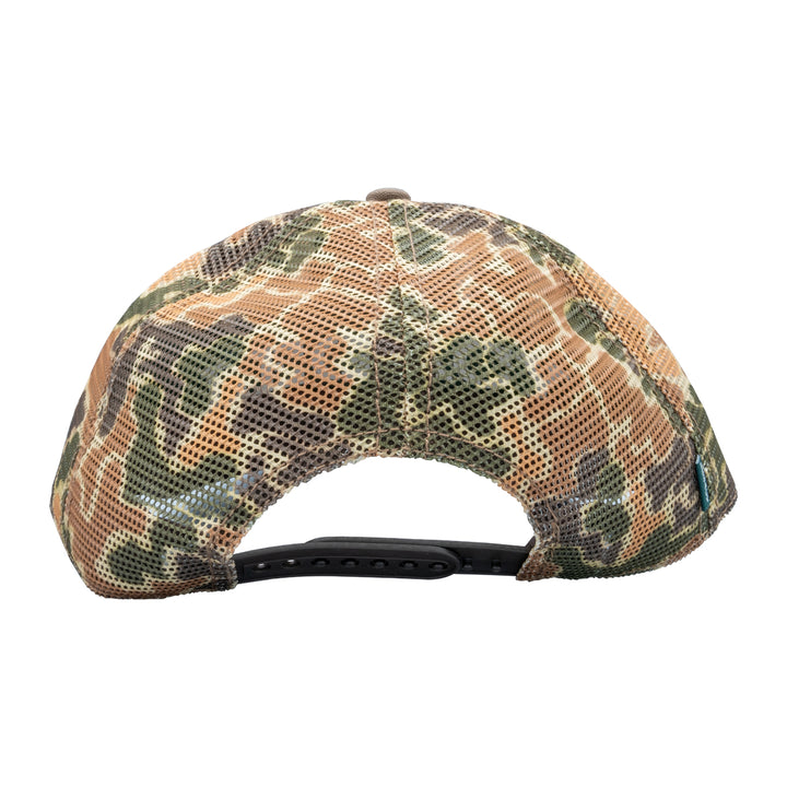 MRFC Logo Meshy Hat Duck Camo - Madison River Fishing Company